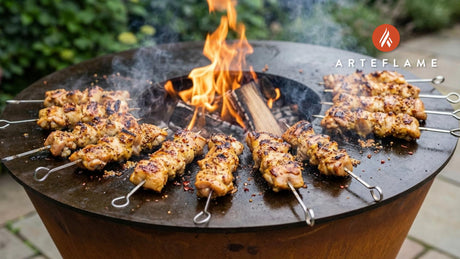 Smoky & Spicy Dutch Mustard Chicken Skewers Recipe