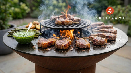 Grilled Oregon Lamb Chops with Fresh Mint Chutney