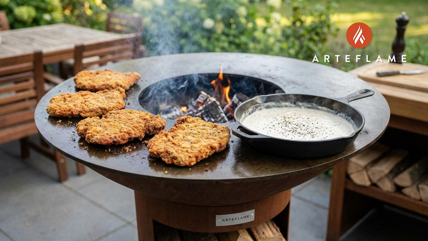 Authentic Kentucky Grilled Country Fried Steak with Creamy Sawmill Gravy