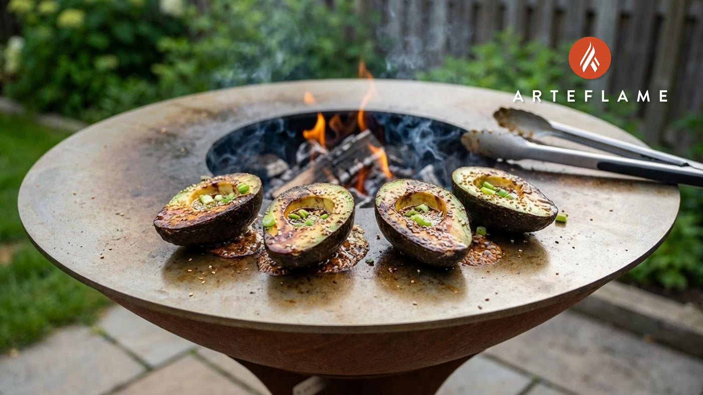 Smoky Korean Spiced Grilled Avocado Recipe for Arteflame