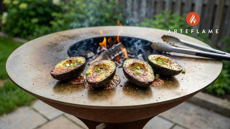 Smoky Korean Spiced Grilled Avocado Recipe for Arteflame