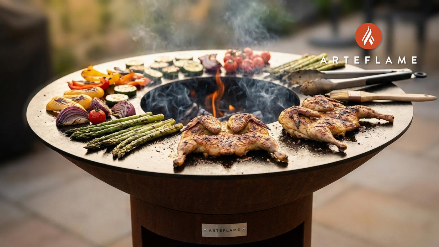 Authentic Grilled Mississippi Quail Recipe on the Arteflame