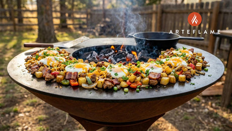 Hearty Wyoming Cowboy Breakfast Hash on the Arteflame Grill