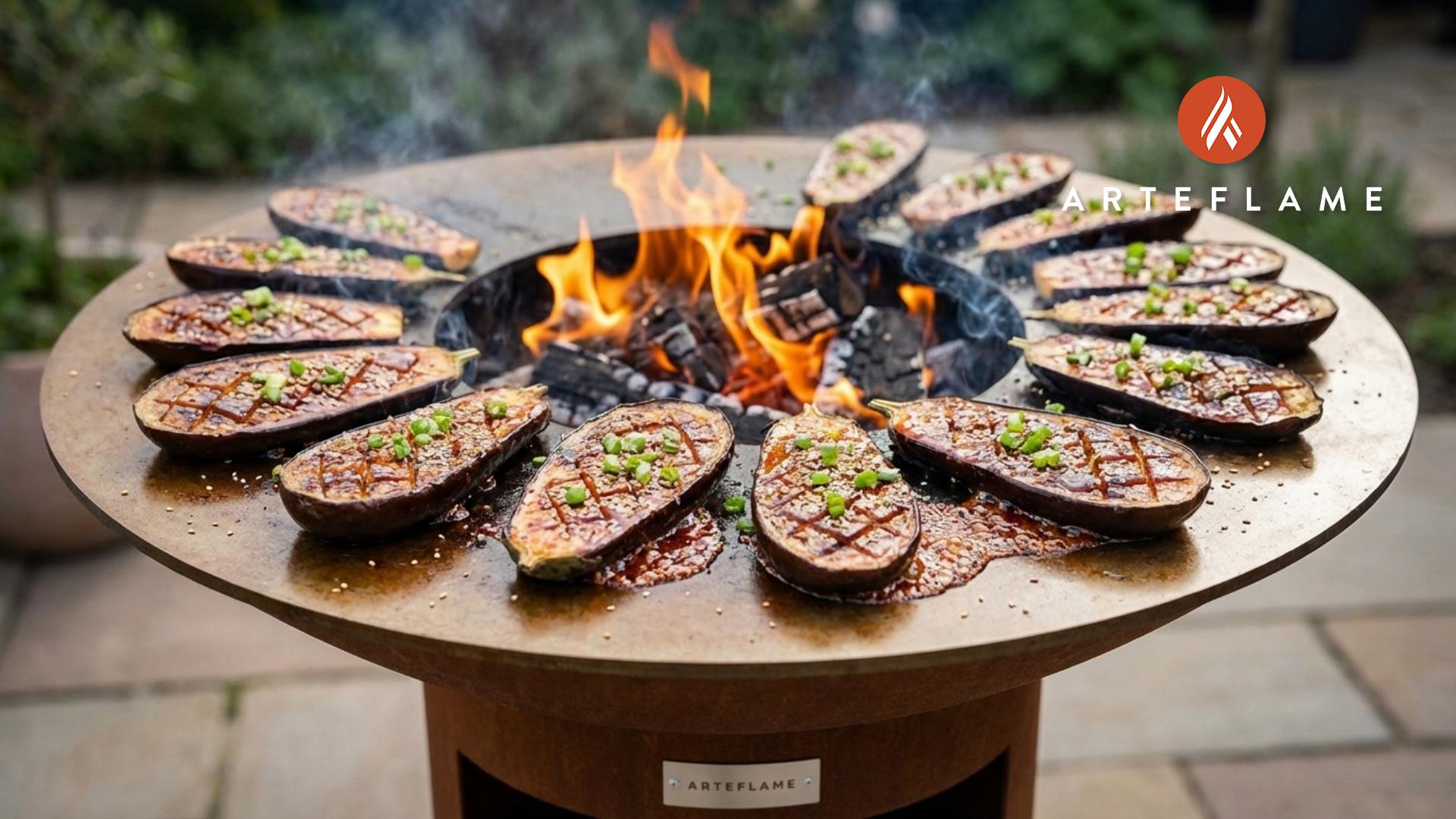 Charred Grilled Eggplant (Korean Gochujang) | Arteflame