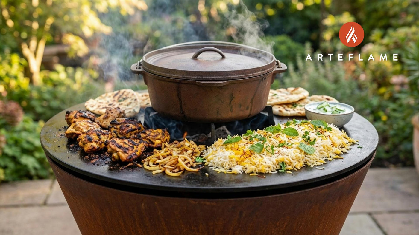 Smoky Biryani on the Arteflame Grill: An Aromatic Outdoor Feast