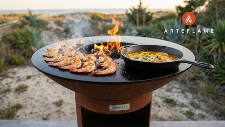 Grilled North Carolina Shrimp with Rich Old Bay Butter