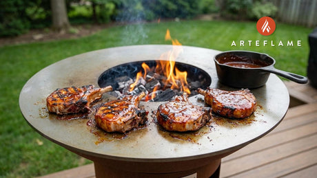 Authentic Kansas City BBQ Pork Chops for the Arteflame Grill