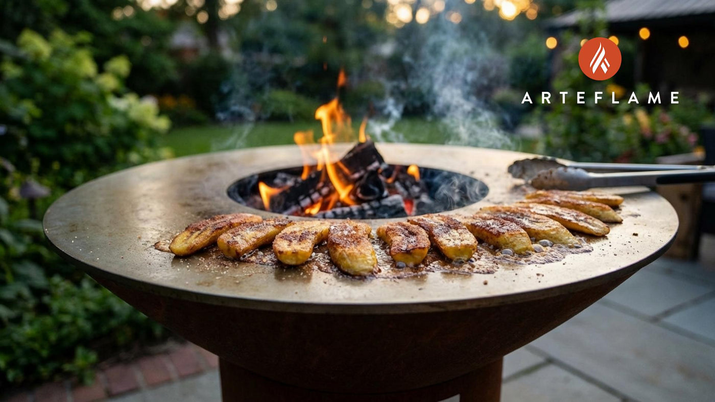 Smoked & Sweet: Grilled Florida Plantains with Cinnamon Sugar