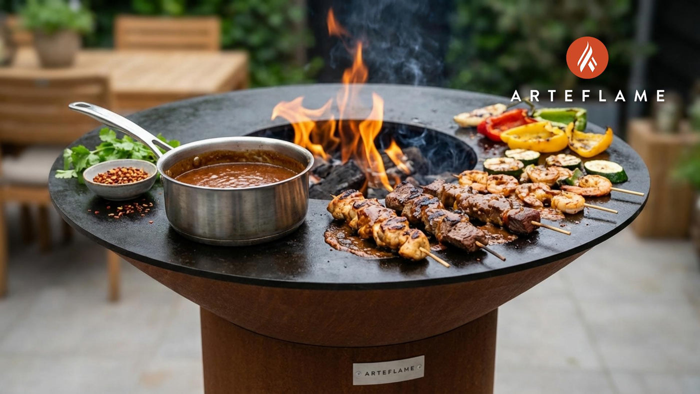 Easy Grilled Peanut Sauce Recipe for Arteflame Cooking