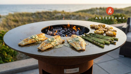 Massachusetts-Style Grilled Haddock with Lemon Dill Butter