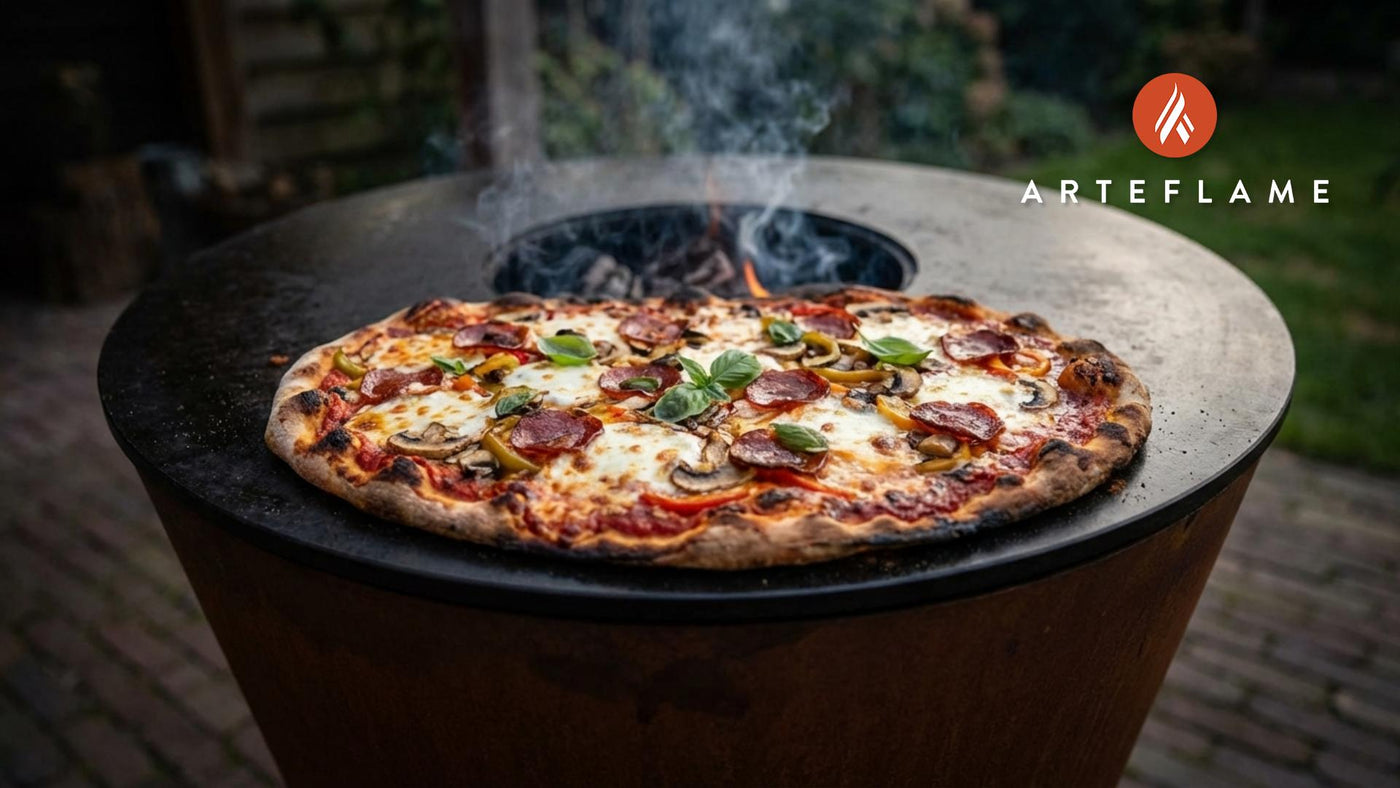 Grilled Homemade Pizza on the Arteflame: A Flavor-Packed Outdoor Favorite