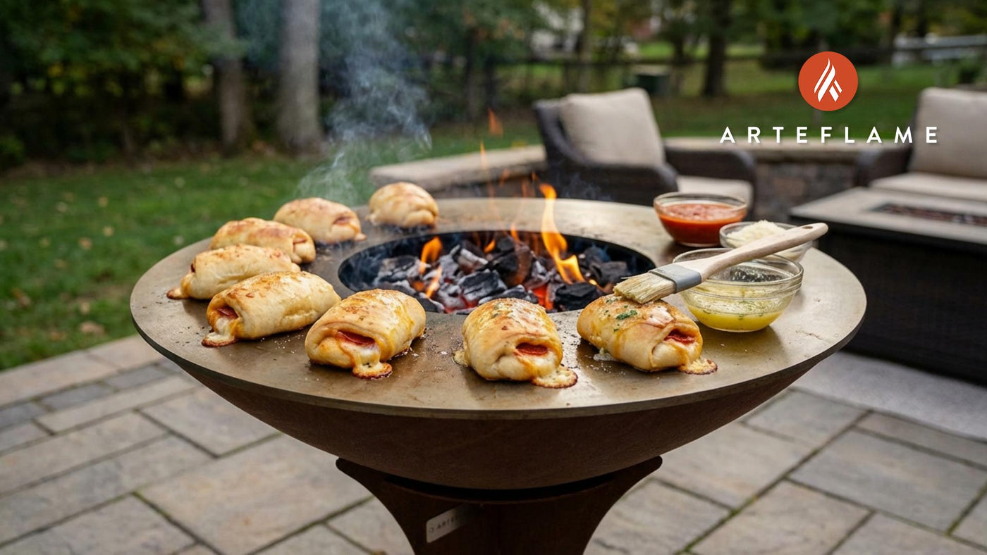 Smoky Ohio-Style Pepperoni Rolls Recipe for the Arteflame Grill