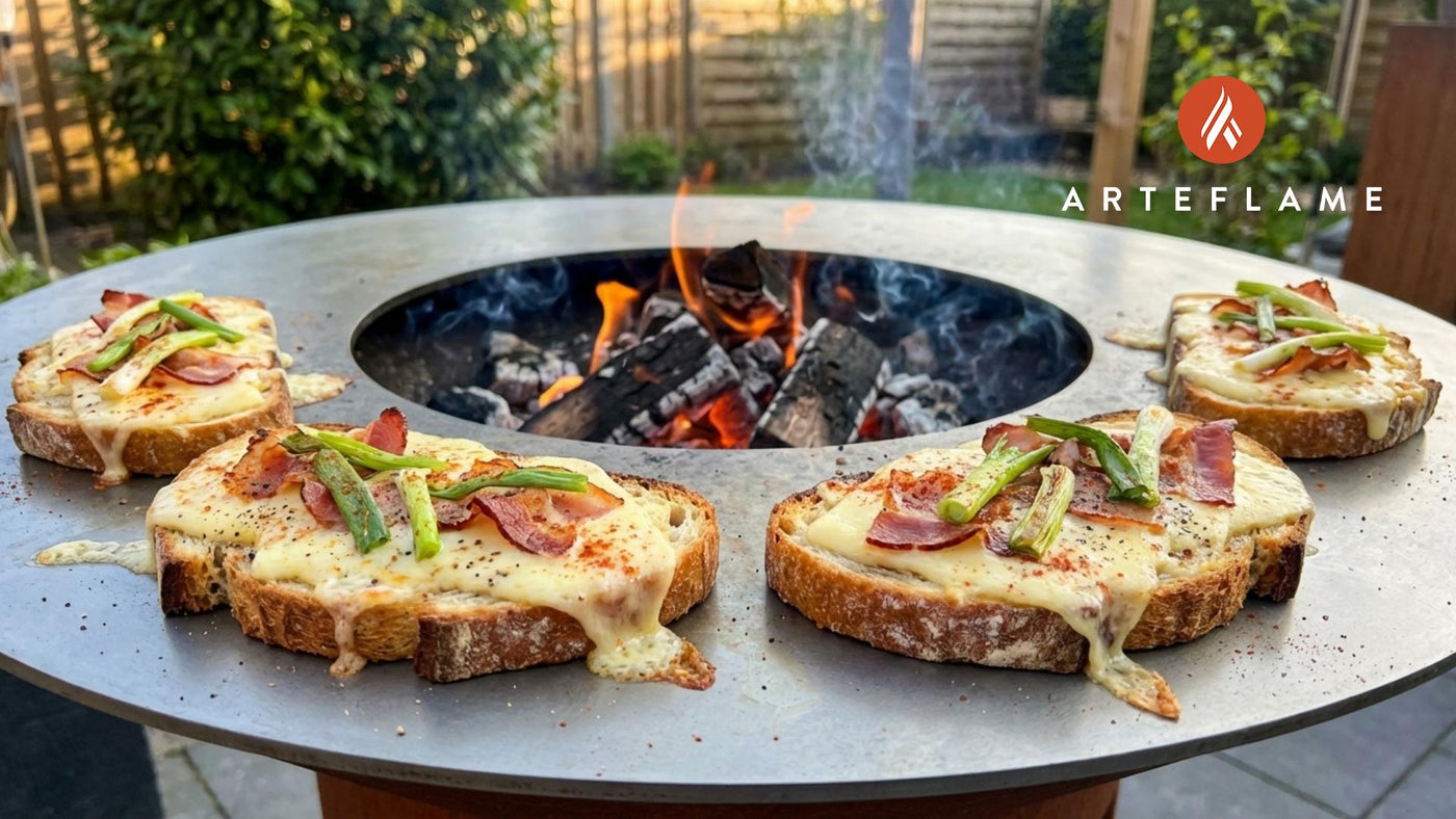 Authentic German Grilled Raclette Cheese Bread Recipe