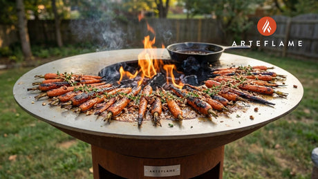 Smoky Kentucky Grilled Sorghum Glazed Carrots Recipe