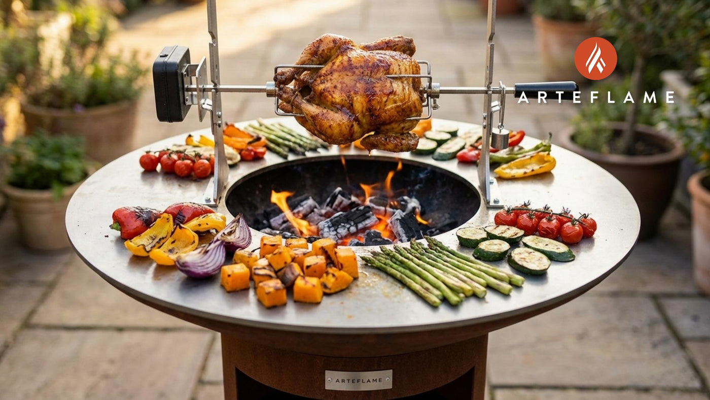 Rotisserie Chicken with Velvety Butternut Tahini Purée