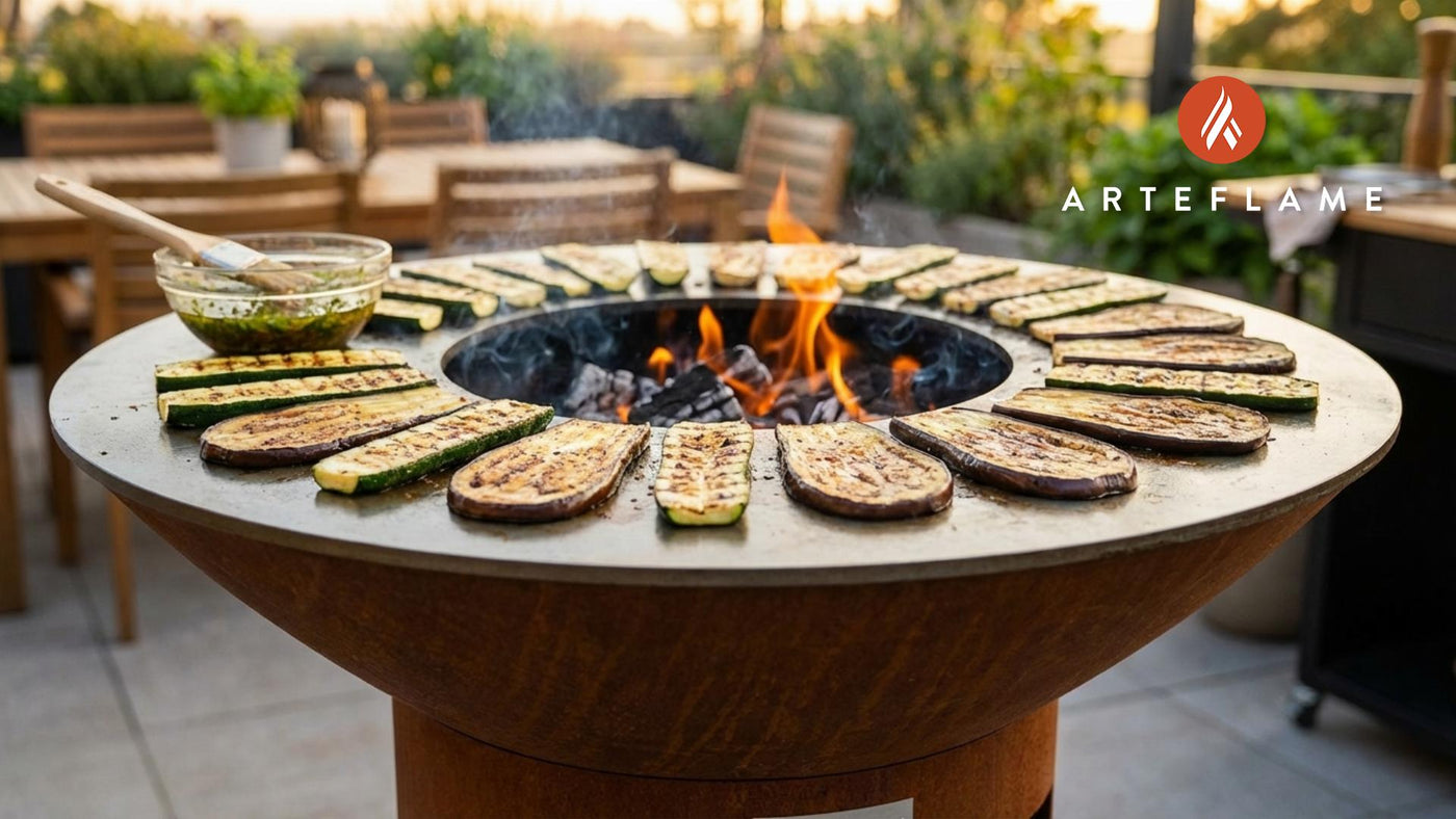 Authentic Portuguese Grilled Eggplant and Zucchini Salad
