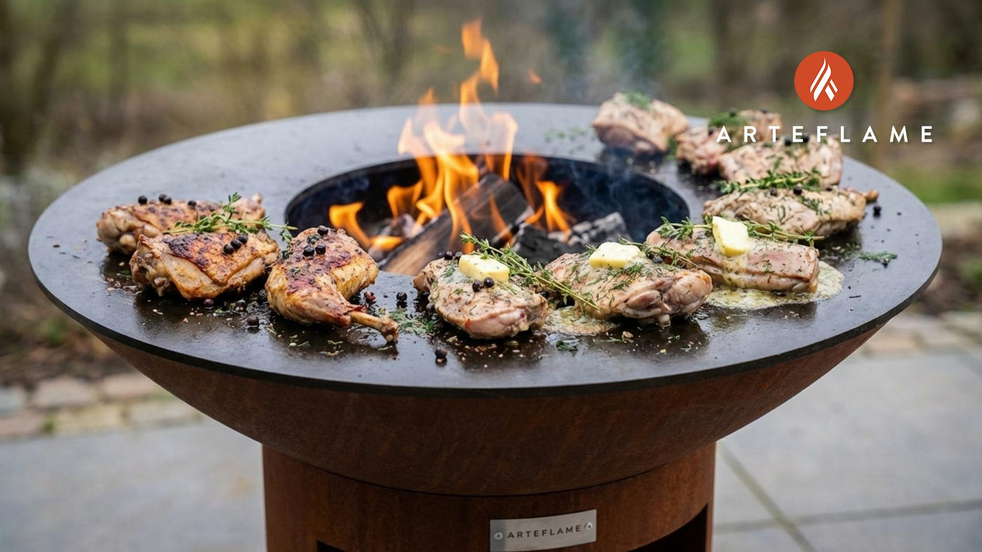 Seared Rabbit with Finnish Herbs: A Nordic Arteflame Feast