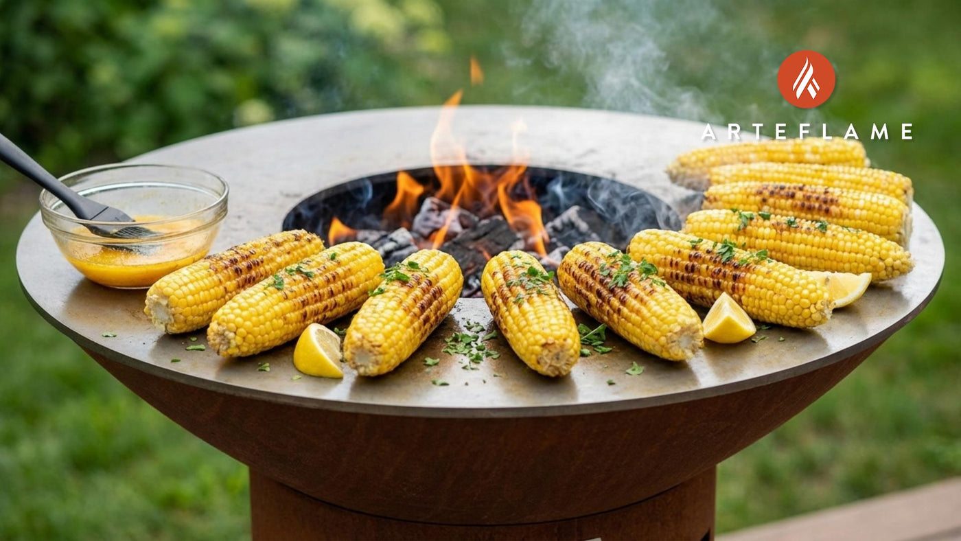 Maryland Grilled Corn on the Cob with Old Bay Butter