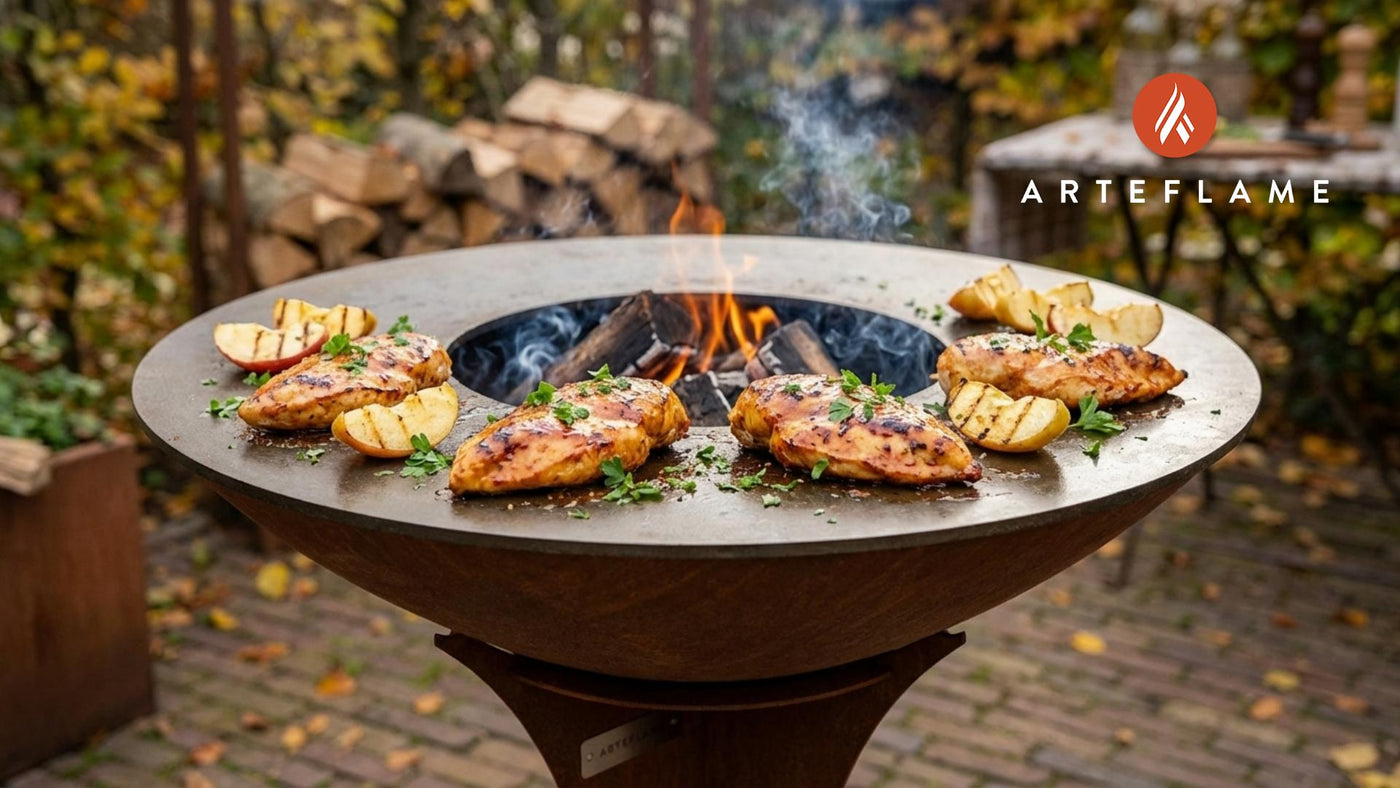 Smoky Sweet Michigan Apple Cider Grilled Chicken for the Arteflame