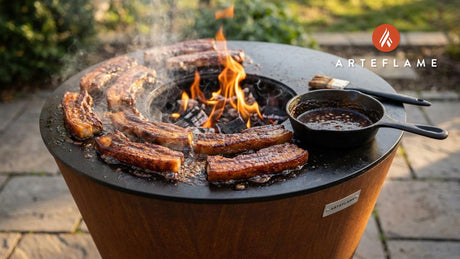 Smoky Swedish Brown Sugar & Coffee Glazed Pork Belly Recipe
