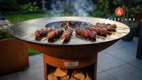 Smoky Colorado Bison Meatball Skewers Recipe