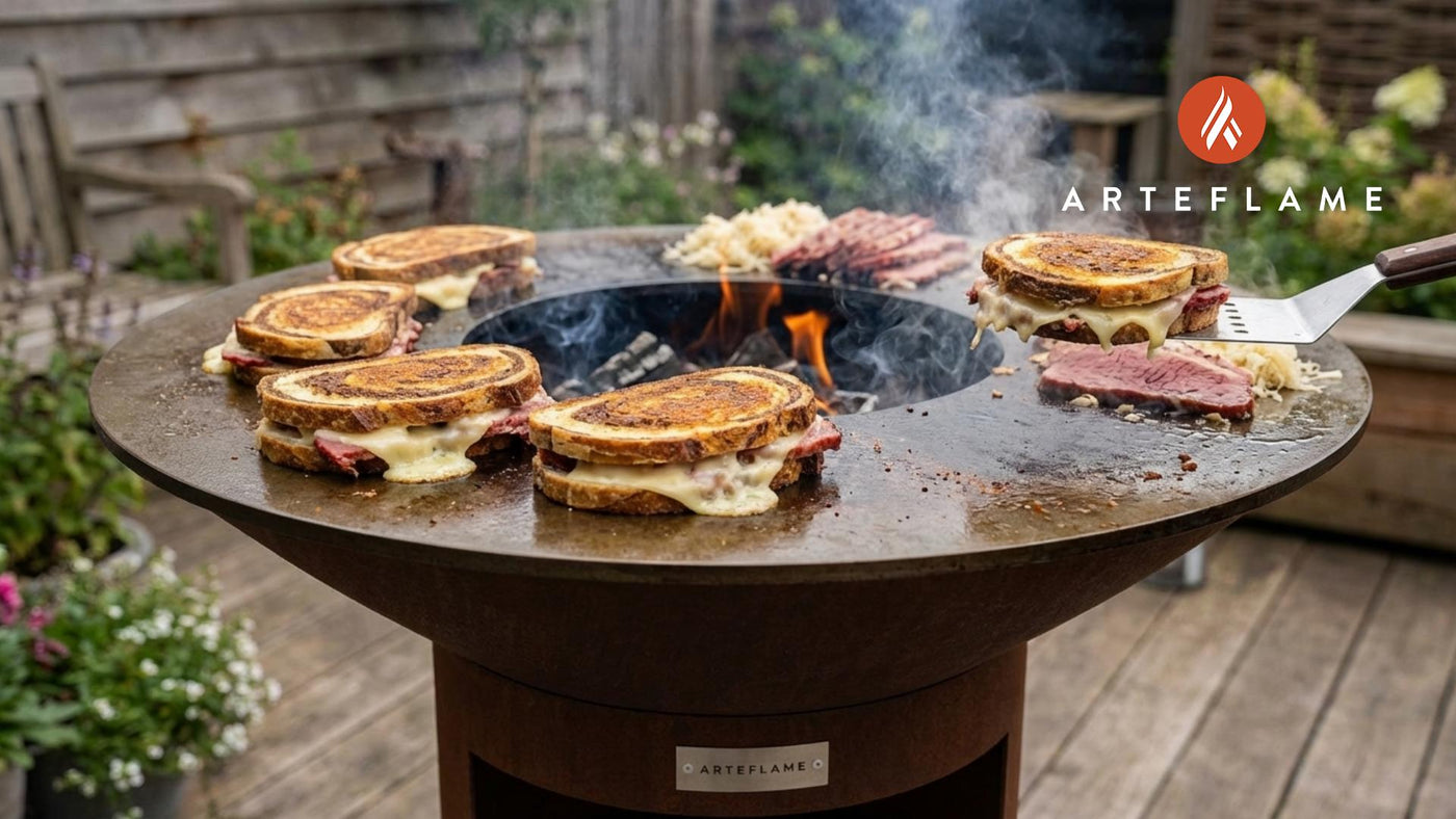 The Ultimate Smoky Grilled Corned Beef Reuben Recipe