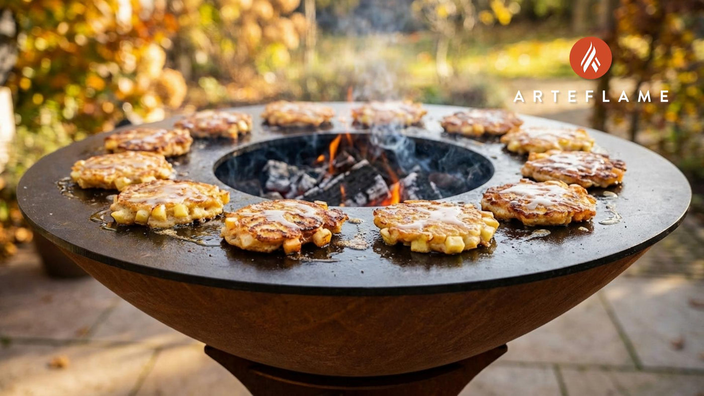 Easy Grilled Apple Fritters on the Arteflame: A Crispy, Caramelized Fall Treat