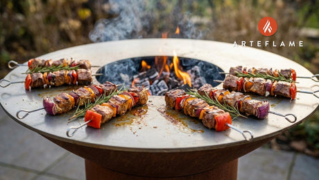 Smoky Belgian Wild Boar Skewers with Rosemary | Arteflame Grill Recipe
