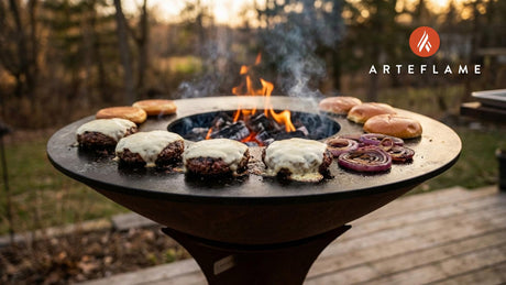 Grilled Canadian Spiced Elk Burgers: A Maple & Sage Arteflame Recipe