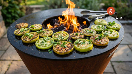 Smoky Georgia Grilled Green Tomatoes Recipe
