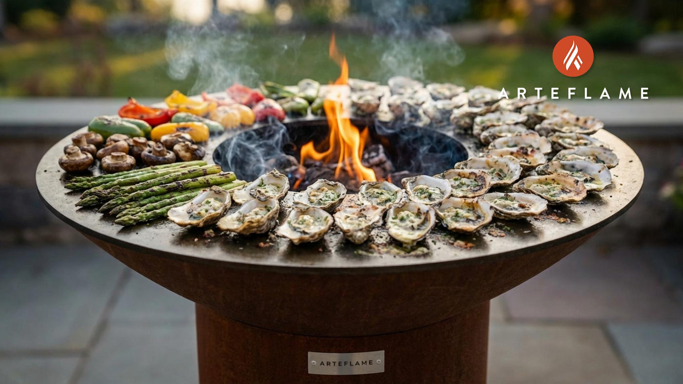 Smoky Garlic Butter Grilled Oregon Oysters Recipe