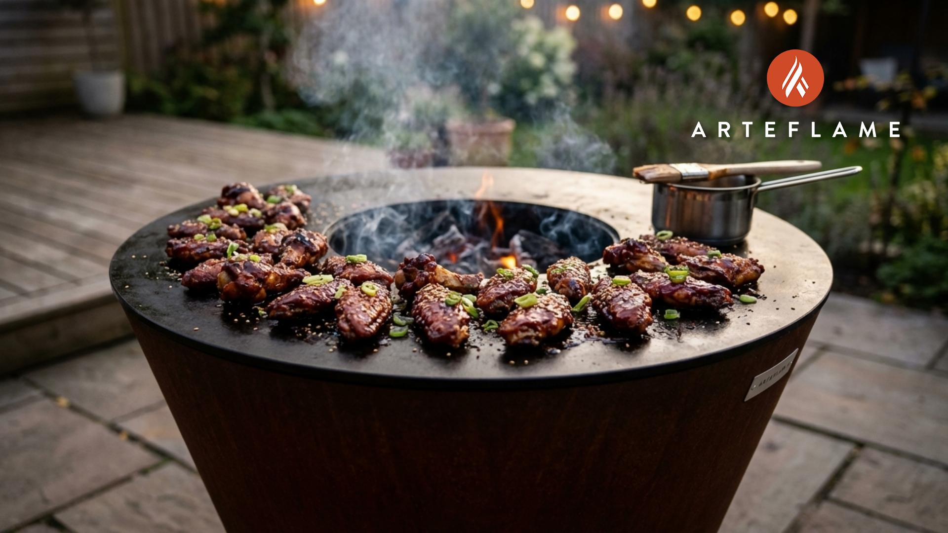 Grilled Chicken Wings (Japanese Tare Glazed) | Arteflame