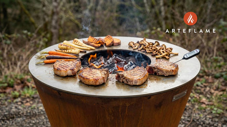 Juicy Grilled Oregon Wild Boar Chops on the Arteflame