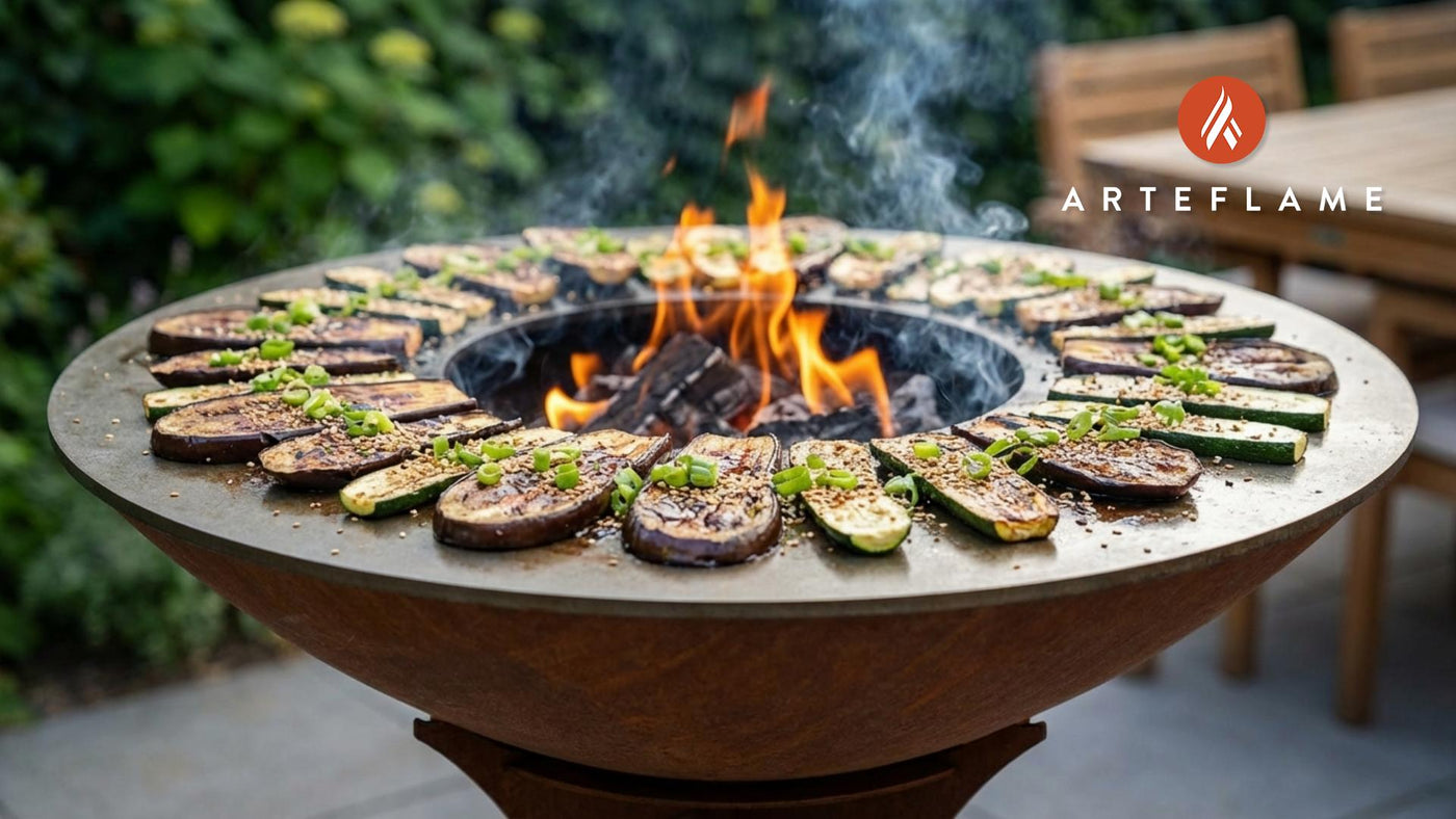 Japanese Soy Marinated Grilled Eggplant and Zucchini Recipe
