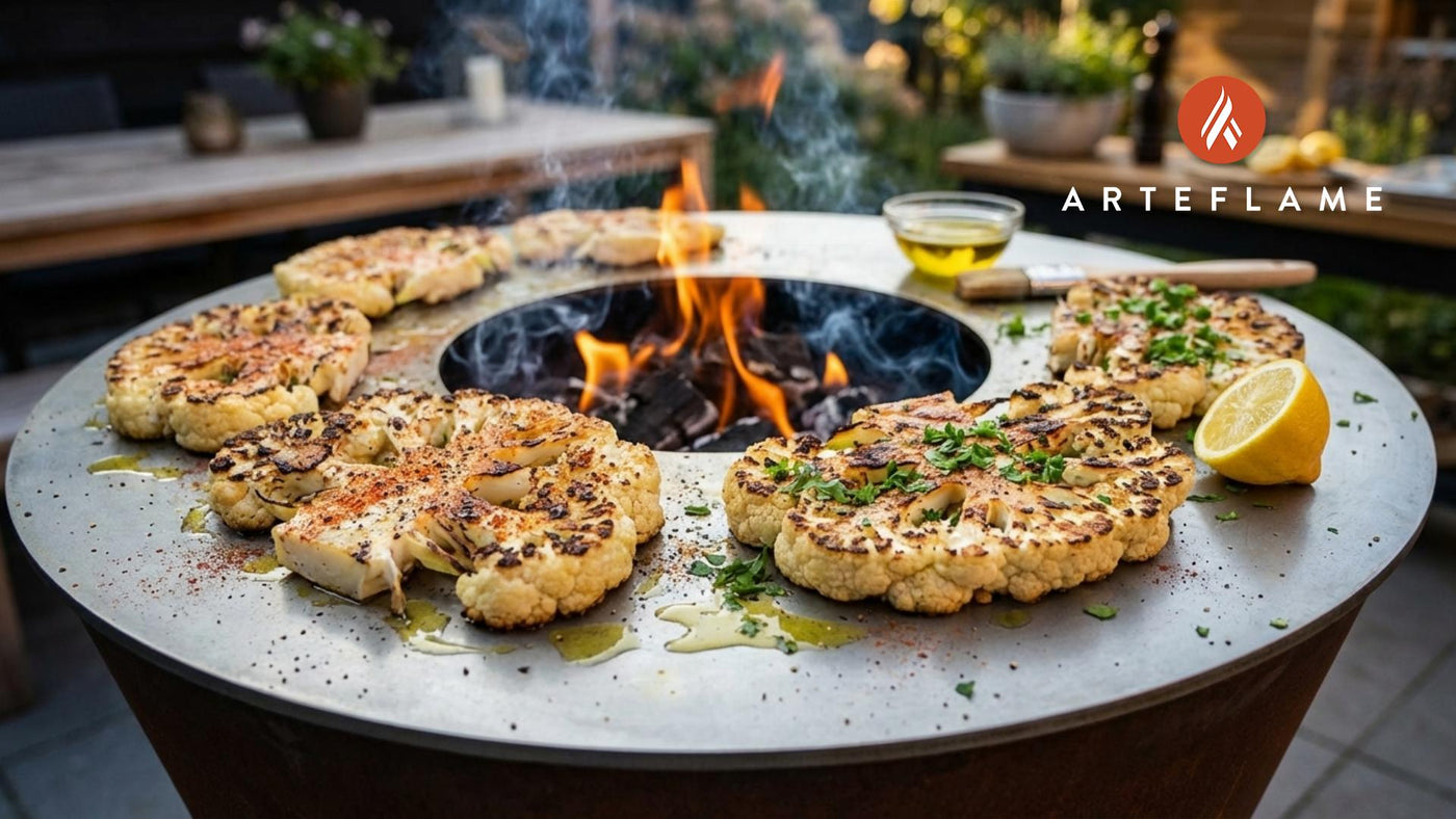Grilled Cauliflower Steaks on the Arteflame Grill