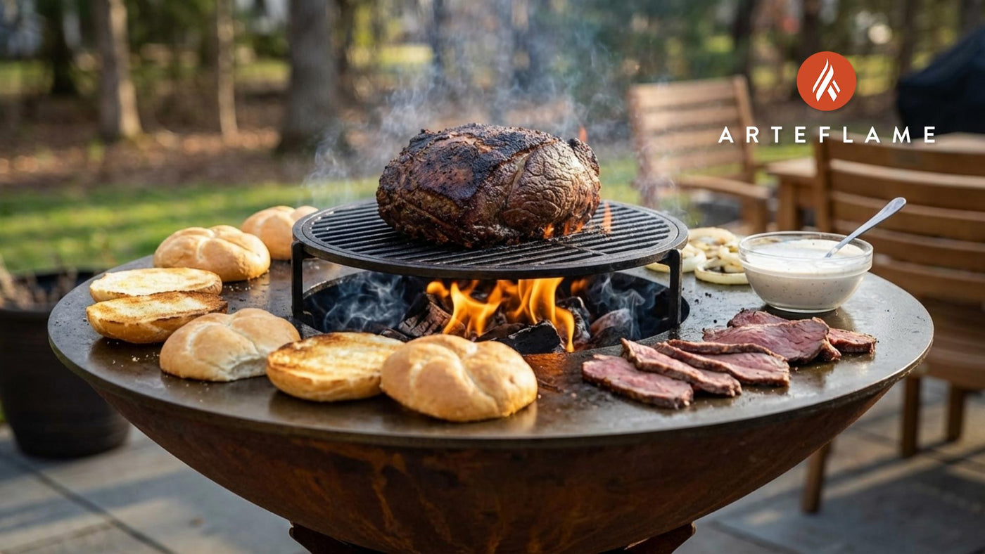 Authentic Maryland Pit Beef Recipe on the Arteflame Grill