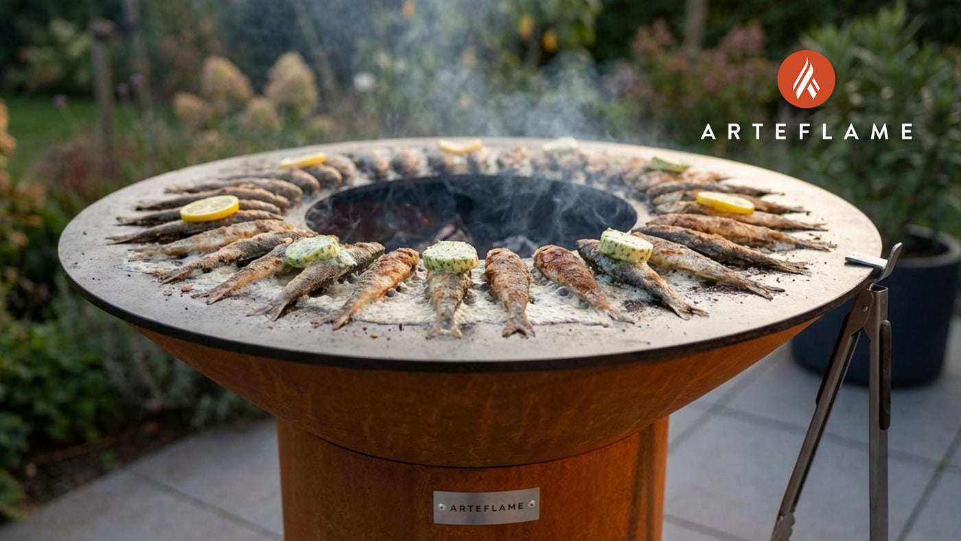 Authentic Swedish Grilled Vendace with Herb Butter Recipe