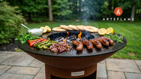 Authentic Grilled Greek Loukaniko Sausage Recipe for the Arteflame