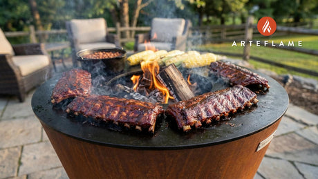 Wyoming Hickory Smoked Pork Ribs on the Arteflame Grill