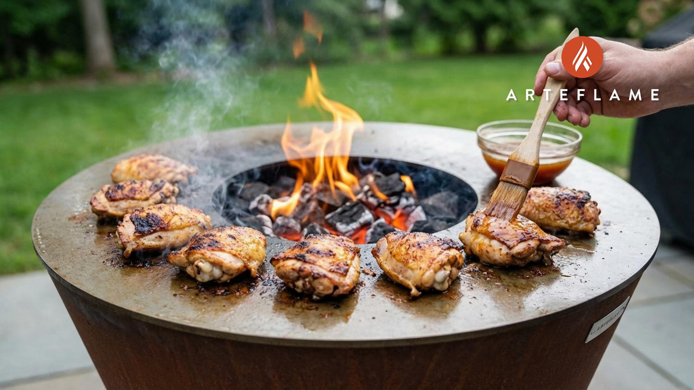 Authentic Maryland BBQ Chicken Thighs on the Arteflame Grill