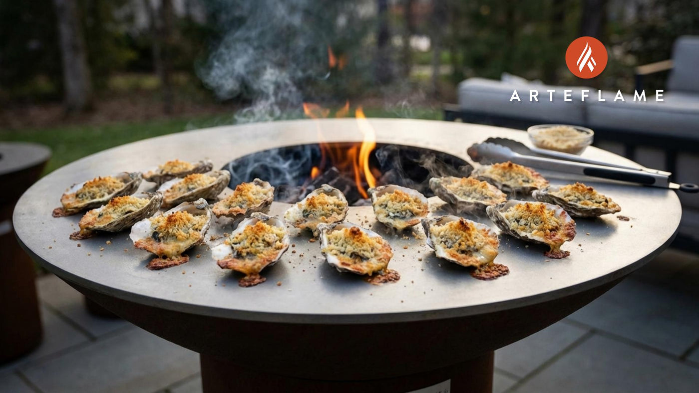 Oysters au Gratin on the Grill: A Rich and Elegant Arteflame Recipe
