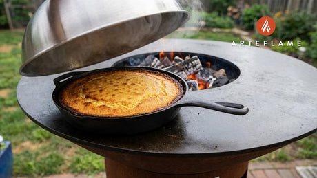 Authentic Indiana Skillet Cornbread Recipe for the Arteflame Grill