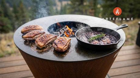 Montana-Style Grilled Duck Breast with Huckleberry Sauce