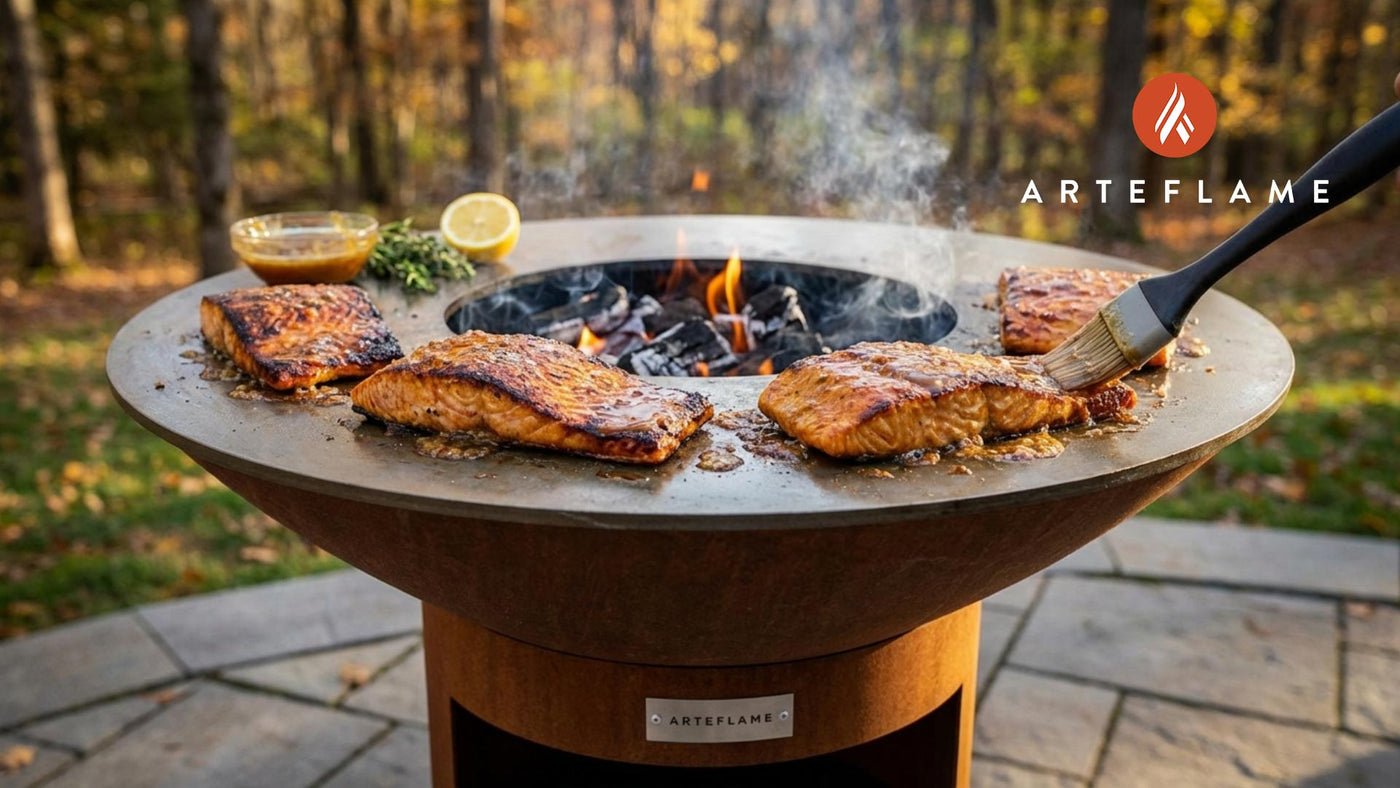 Fire-Roasted Vermont Maple Dijon Salmon Recipe