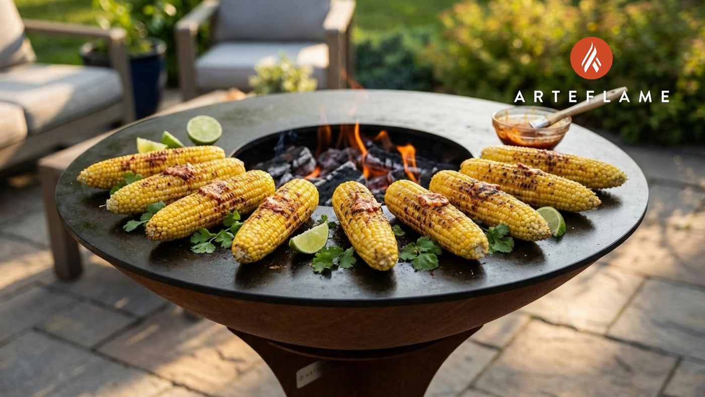 Smoky Grilled Colorado Corn with Zesty Chili Butter