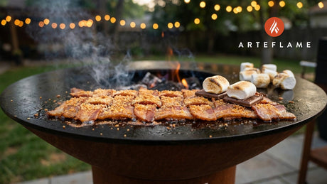 Bacon Weave S’mores with Pork Panko
