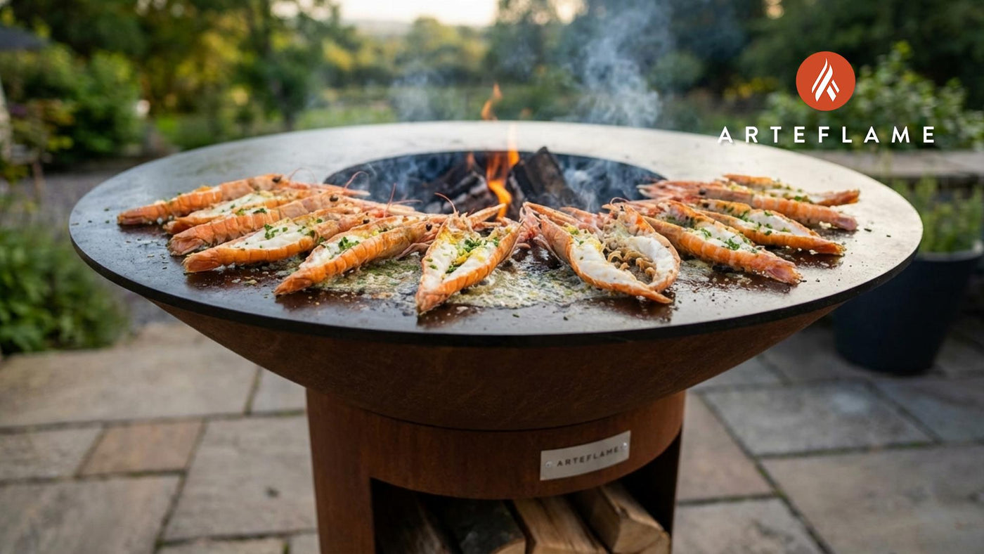 Grilled Irish Garlic Butter Dublin Bay Prawns Recipe