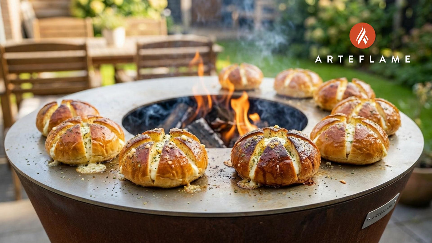 Smoked & Seared: The Ultimate Grilled Korean Cream Cheese Garlic Bread