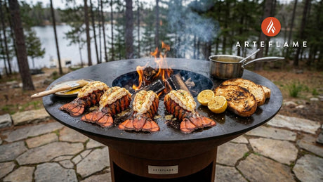 Minnesota North Shore Grilled Lobster Tail: A Wood-Fired Feast
