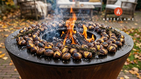 Smoky Portuguese Grilled Chestnuts (Castanhas Assadas) on the Arteflame